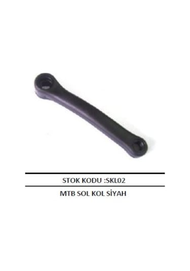 Mtb Bisiklet Sol Kol Siyah Dişli Kolu Siyah - Kırmızı - Beyaz