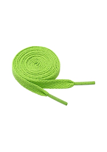 Foottab Rengarenk Spor Ayakkabı Yassı Bağcığı 120 CM