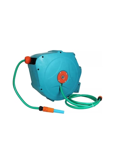 Hegi Sx900020 Otomatik Geri Sarımlı Bahçe Makarası Seti 20 Mt