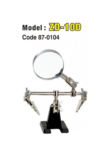 Büyüteçli Havya Sehpası 3. El Kart Tutucu Mg 08 (Zd 10D) (473569482)