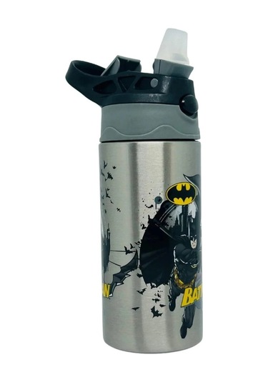 J.k. Anaokul Çantası + Çift Gözlü Kalemlik - Çelik Suluk&matara Çok Renkli