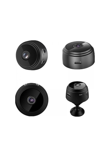 Xindoker Siyah A9 Ev Wıfı İzleme Kamerası - Manyetik Tutma, 64g Hafıza Kartı, 1080p Full Hd, Gece Görüşü, Çocuk & Spor Kullanıma Uygun