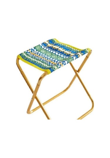 Bloomnest Katlanır Etnik Sandalye, Taşınabilir Kamp Bankı, A523 Altın-siyah, Oxford Kumaş, Açık Hava Yürüyüş İçin Altın - Siyah