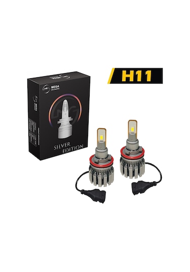Slim Led Xenon V2 12-24 Volt Silver Edition Csp Led H11