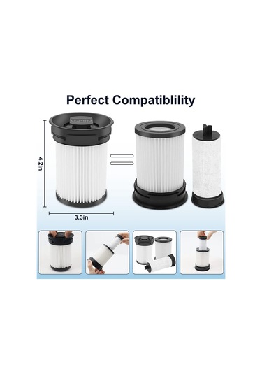 Leasetake Miele Triflex Hx1 Facelift Ve Hx2 Kablosuz Elektrikli Süpürge İçin Filtreler, İnce Toz Filtresi Aksesuarları Parça No. 9178017731