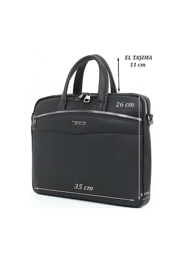 Unisex Slim Laptop Çantası 13.3" 14" İnç Macbook Uyumlu