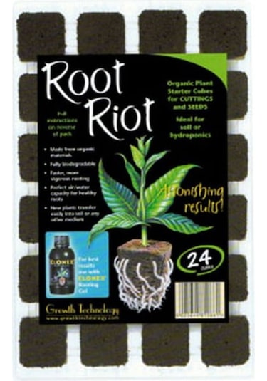 Root Riot Tray Köklendirme Küpleri 24 Adet