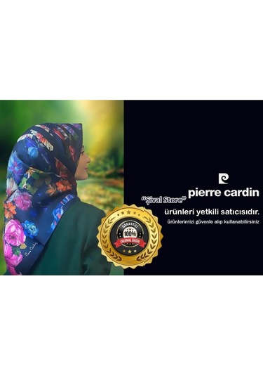 Siyah Pierre Cardin Şal Siyah