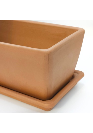 Cassetta Garda 42 Cm Toprak Saksı Terracota