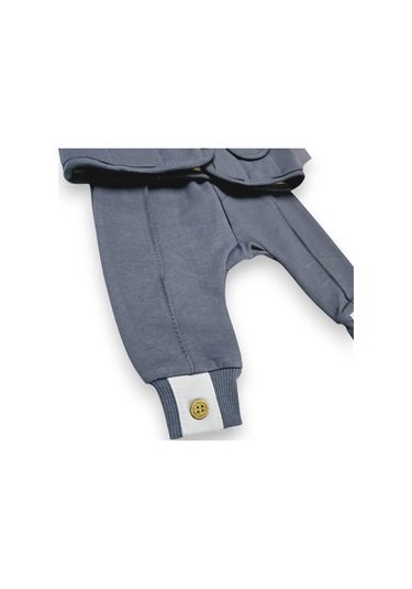 Ceketli Erkek Bebek Takım gri