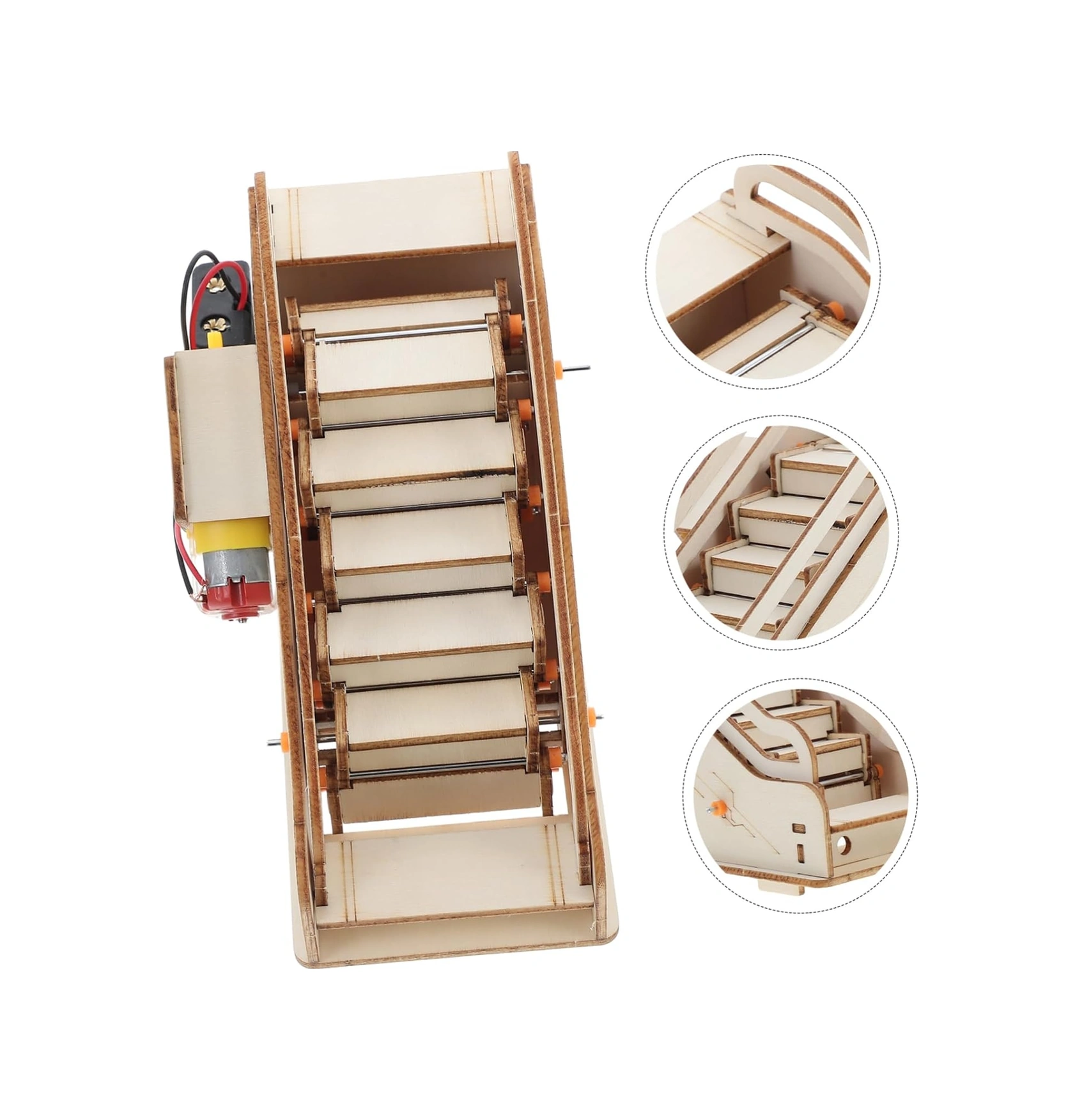 Ece Yürüyen Merdiven Modeli Yapma Deney Seti Boya Seti İle Demonte T-m417