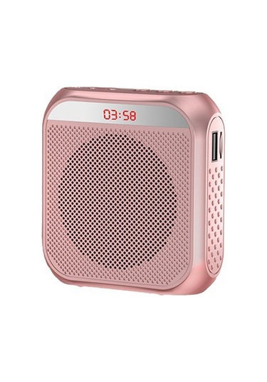 Geeroyoo Kahverengi - Kablosuz Öğretmen Mikrofonu, Taşınabilir Büyük Sesli Satış Hoparlörü, Piyasa Promosyonu İçin Hafif Ve Dayanıklı