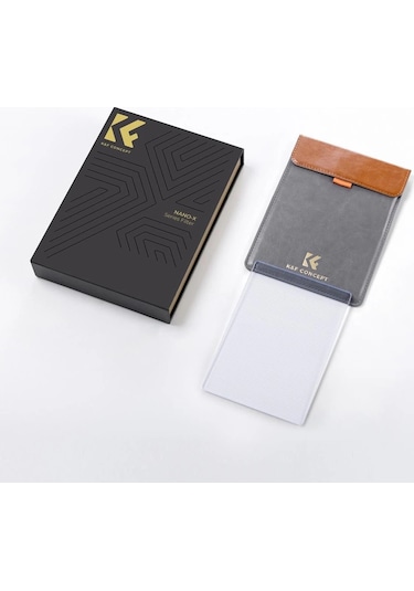 K&f Nano-x Mavi Çizgi 4x5.65 Filtre Tilta Ve Smallrig Ve Diğer Matbox İle Uyumlu 4mm Hd Optik Cam