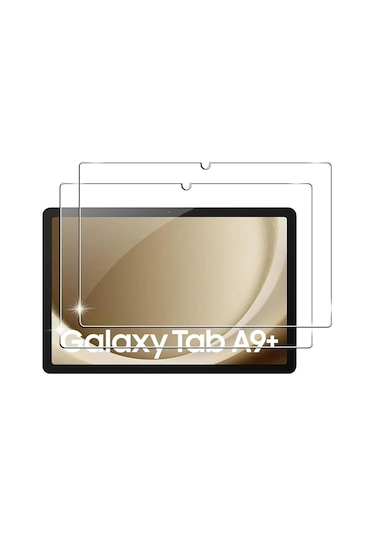 Samsung Galaxy Tab A9+ Plus 11 Inç Nano Kırılmaz Ekran Koruyucu Şeffaf Cam Tam Uyumlu Sm-x210