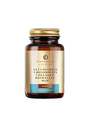 Moonlife Glucosamine Chondroitin Collagen Boswella Msm 90 Tablet