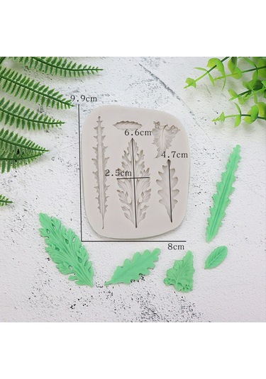 Gatherco Yaprak Çikolata Kalıbı 3d Silikon Kalıp Yaprak Şeker Kalıbı Yumuşak Şeker Kalıbı Dıy Pasta Dekorasyonunda Kullanılır