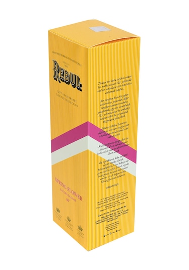 Rebul 80 Derece 125. Yıl Spring Flower Kolonyası Cam Şişe 270 ML