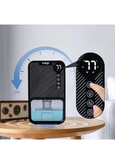 Mioji Mio 30nEC 1100 ML Hava İyileştirici ve Ev Tipi Nem Alma Cihazı - Siyah