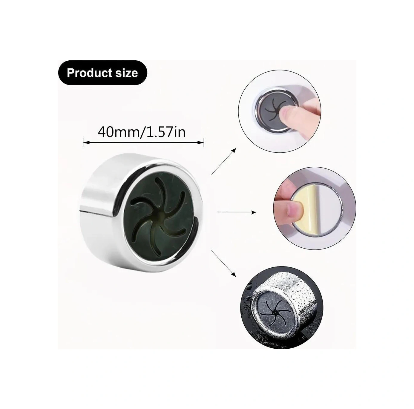 Youmex Abs Plastiği Banyo Kancaları 8 Adet - Yumuşak Silikon Klipsli, Çarpışma Güvenli, Kolay Kurulum Yapıştır/sıkma Gümüş