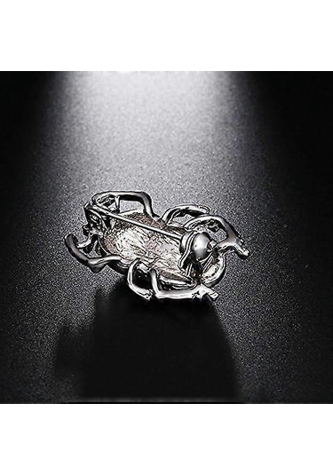 1 Adet Kadınlar Çocuklar İçin Vintage Böcek Broşları Emaye Hayvan Böcekleri Broş Pinleri Çok Renkli