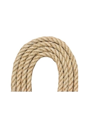 Asenya Dekor Halat Kendir Jüt İp 12 MM 15 M