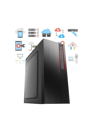 Ramtech WorkForce OF310-128 i3-10100F 8 GB 256 GB SSD R5230 Free Dos Masaüstü Bilgisayar
