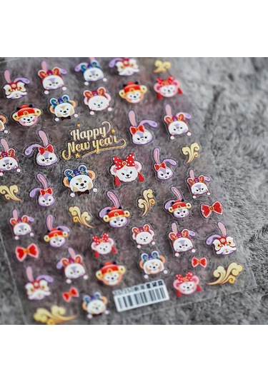 1 Adet Siyah Beyaz Yay Kelebek 5d Tırnak Çıkartmalar Nail Art Dekorasyon Kabartma Disney Karikatür Çiçek Nail Art Çıkartmalar Tırnak Malzemeleri Fıldışı