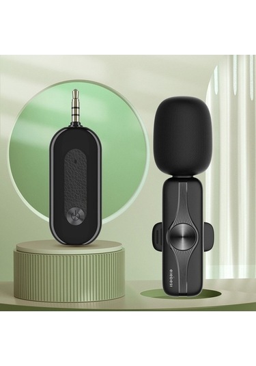 Novahub Elebest M3x Kablosuz Mikrofon 2.4ghz Video Canlı Akış Taşınabilir 1 Alıcı + 1 Mikrofon 689901219a