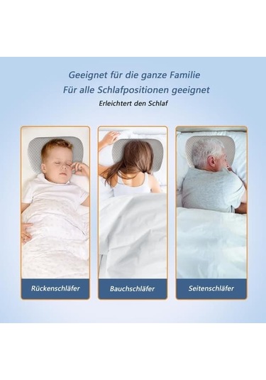 Yan Uyku Yastığı Kulak Delikleri Mikrofiber Rahat B