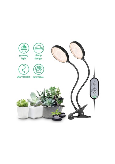 Usb Bitki Grow Işık 156 Leds Güneş Işığı Tam Spektrum Siyah