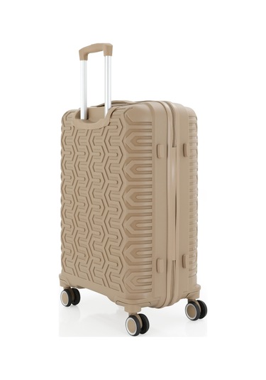 Mçs Üçlü Polipropilen Valiz Seti V377 S23sy1000058-set 00026 Şampanya