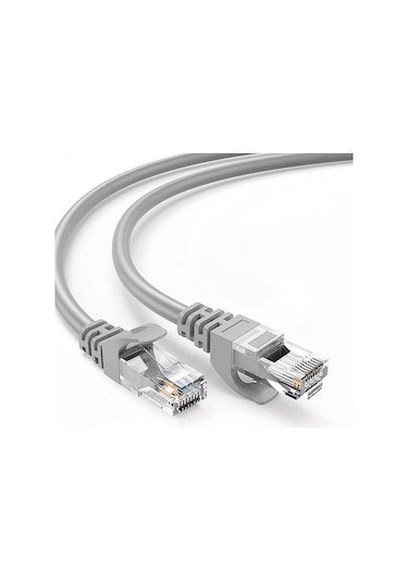 Cat6 Kablo 15 Metre Gri