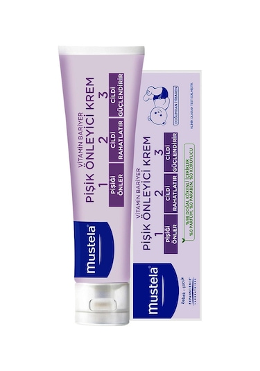 Mustela - Vitamin Barrier 1.2.3 Pişik Kremi 100 ML
