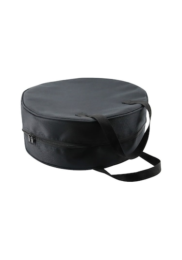 16 Inç Kablo Saklama Taşıma Çantası Taşıma Saplı Çift Siyah Siyah