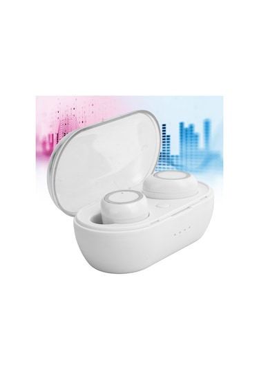 Fosenze Siyah-kırmızı Bluetooth 5.0 Kulak İçi Kulaklık, Akıllı Dokunmatik Kontrol, Stüdyo Kalitesi Stereo Ses, 450mah Şarj Kutusu İle Taşınabilir