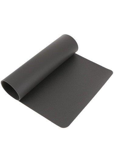 Homyl Mouse Pad Büyük Dizüstü Klavye Masa Pedi 120 60cm Koyu-gri