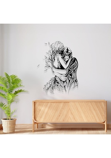 Kadın Erkek Tablo Romantik Çift Tablosu Lazer Kesim Tablo