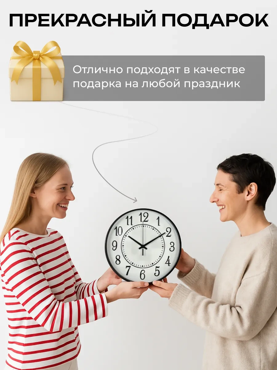 Casy Market Mutfak İçin Yuvarlak Duvar Saati, Dekoratif Ve Sessiz. Noisy Kısmı Sessiz Olarak Uyarladım, Çünkü "sess Beyaz