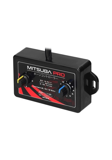 Dianziye 12-24v 25 Sesli Araba Klakson Kontrol Cihazı - Ses Efekti Ayarı Ve Ses Seviyesi Regülatörü Siyah