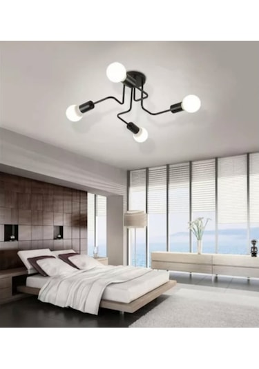 Modern 4 Kol Akrep Avize