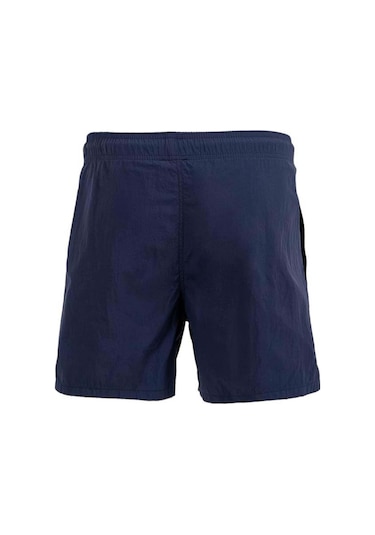 Lacivert Su İtici Özellikli Naylon Kumaş Düz Renk Basic Erkek Plaj Deniz Şort Mayo - 540-lacivert 001