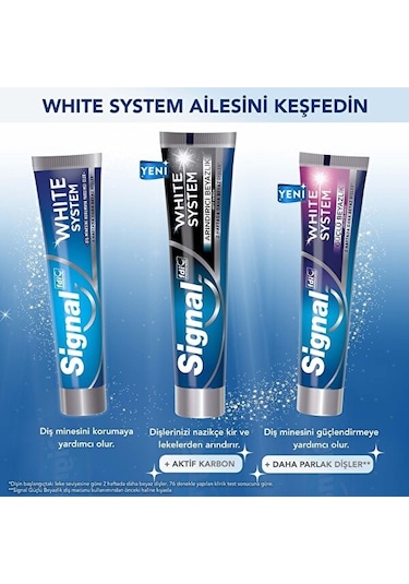 Signal White System Beyazlık Diş Macunu 75 ML