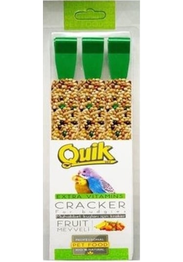 Quik Meyveli Pareket Krakeri  3 Lü