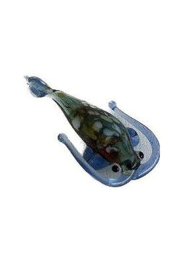 El Yapımı Mini Murano Cam Balık Biblo A132-05