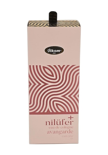 İlkom 80 Derece Nilüfer Çiçeği Cam Şişe Kolonya 250 ML
