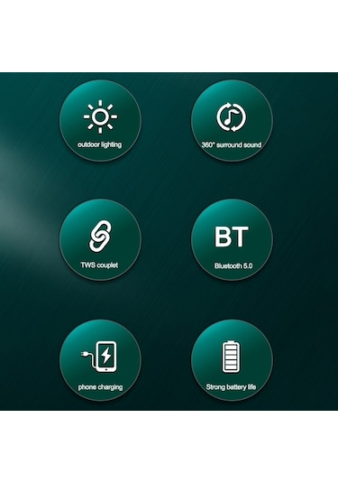 Butu HS-LY01-V1 Led Fener Kamp Parlak Çadır Işıklı Taşınabilir Bluetooth Hoparlör