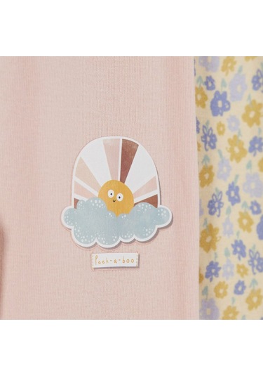 Çimpa Panolino 2'li Bebek Pantolonu 20774 Sarı - Somon