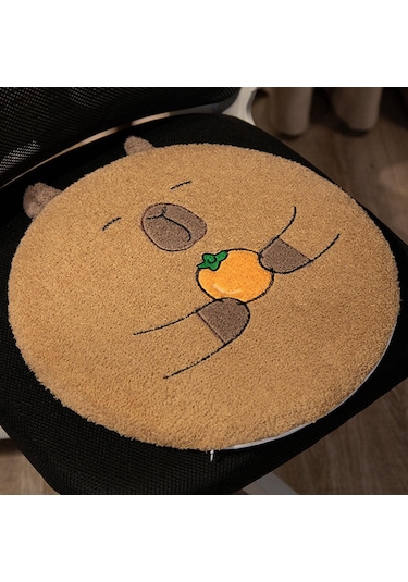 Suntek Capybara Sandalye Minderi Oturma Yatak Odası Stil-b