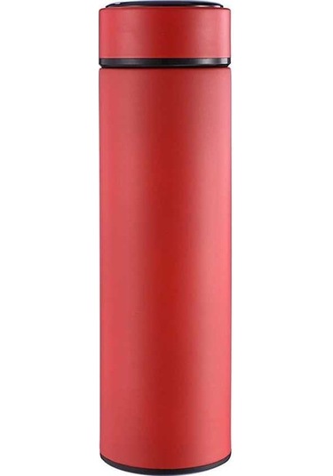 Pazly Led Sıcaklık Göstergeli Paslanmaz Çelik Termos - 450ml, Araba/koşu/yürüyüş İçin Uygun