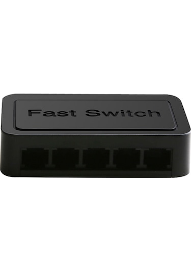 Gajeena 5 Portlu 100mbps Kablosuz Yönetimli Anahtar, Otomatik Tutanak & Akış Kontrolü, Usb Beslemeli Siyah Ev/ofis Ağ Anahtarı